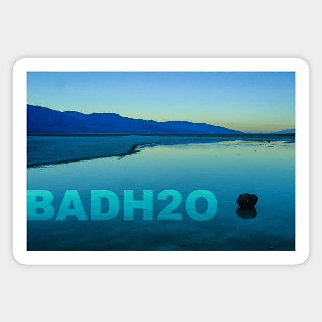 badwater basin Sticker by pholange